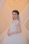 Iberia 7-11 Years Girls' Dress 30109 Off-White