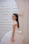 Dione 2-6 Jahre altes Mädchenkleid 20101 Off White