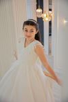 Abito per bambina Hestia 2-6 anni 20094 Bianco sporco