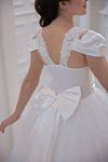 Dione 2-6 Jahre altes Mädchenkleid 20101 Off White