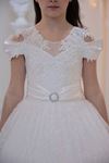Dione 2-6 Jahre altes Mädchenkleid 20101 Off White