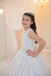 Metis 7-11 Years Old Girl Dress 30102 Off White