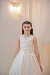 Metis 7-11 Years Old Girl Dress 30102 Off White