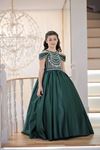 Aurora 2-6 Years Old Girl Dress 20124 Green