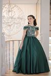 Aurora 2-6 Years Old Girl Dress 20124 Green