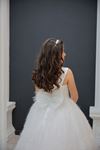 Flumen 2-6 Jahre Mädchenkleid 20154 Cremeweiß