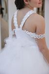 Vestido de Niña Bella 7-11 Años 30125 Blanco Roto