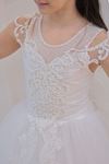 Iberia 7-11 Years Girls' Dress 30109 Off-White