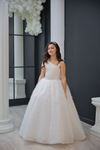 Flumen 2-6 Jahre Mädchenkleid 20154 Cremeweiß