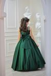 Ventus 7-11 Jahre Mädchenkleid 30144 Grün