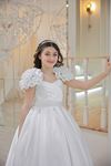 Terra 2-6 Yaş Kız Çocuk Elbise 20131 Kırık Beyaz