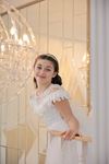 Venice 7-11 Years Old Girl Dress 30123 Off White