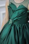 Ventus 7-11 Jahre Mädchenkleid 30144 Grün