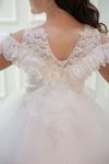 Venice 7-11 Years Old Girl Dress 30123 Off White