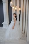 Stella 7-11 Jahre Mädchenkleid 30129 Cremeweiß