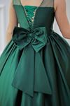Ventus 7-11 Jahre Mädchenkleid 30144 Grün