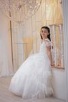 Vestido menina Thetis de 2 a 6 anos 20099 off white