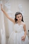 Ventus 2-6 Years Old Girl Dress 20144 Off White