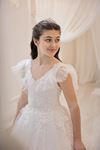 Robe Suave Fille 2-6 Ans 20092 Blanc Cassé