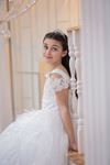 Vestido menina Thetis de 2 a 6 anos 20099 off white
