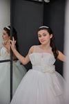 Sylva 2-6 Jahre Mädchenkleid 20134 Cremeweiß