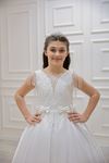 Robe Fille Sofia 2-6 Ans 20118 Blanc Cassé