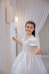 Siena 2-6 Years Old Girl Dress 20114 Off White