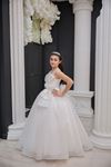 Sylva 2-6 Jahre Mädchenkleid 20134 Cremeweiß