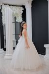 Selene 7-11 Jahre altes Mädchenkleid 30095 Off White