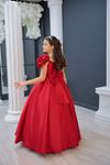 Terra 7-11 Years Old Girl Dress 30131 Red