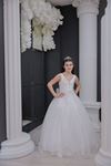 Selene 7-11 Jahre altes Mädchenkleid 30095 Off White
