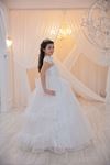 Vestido menina Thetis de 2 a 6 anos 20099 off white