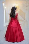 Ventus 7-11 Years Old Girl Dress 30144 Red