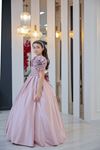 Terra 7-11 Years Old Girl Dress 30131 Powder