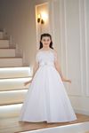 Umbra 2-6 Years Old Girl Dress 20143 Off-White