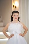 Umbra 2-6 Years Old Girl Dress 20143 Off-White