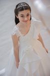 Abito Sahara per Bambina 2-6 Anni 20117 Bianco Sporco