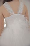 Vestido de Niña Sarai 7-11 Años 30119 Blanco Roto