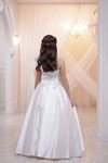 Vienna 7-11 Years Old Girl Dress 30122 Off-White