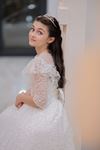 Zaria 7-11 Years Old Girl Dress 30130 Off White
