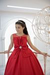 Vesper 7-11 Years Old Girl Dress 30136 Red