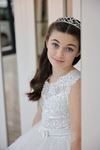 Zion 2-6 Jahre altes Mädchenkleid 20105 Off White