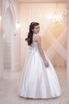 Vienna 7-11 Years Old Girl Dress 30122 Off-White