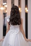 Vienna 7-11 Years Old Girl Dress 30122 Off-White