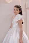 Vienna 7-11 Years Old Girl Dress 30122 Off-White