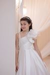 Vienna 7-11 Years Old Girl Dress 30122 Off-White