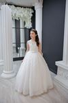 Zion 2-6 Jahre altes Mädchenkleid 20105 Off White