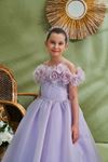 Hebe 2-6 Yaş Kız Çocuk Elbise 20187 Lila