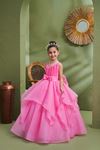 Luna 7-11 Yaş Kız Çocuk Elbise 30167 Pembe
