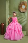 Luna 2-6 Yaş Kız Çocuk Elbise 20167 Pembe
